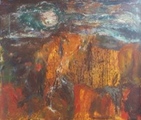 Mondlandschaft dramatisch