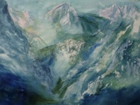 Frühschnee in den Alpen – Tiefes Tal