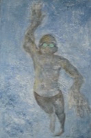 Großer Schwimmer